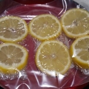 レモンの冷凍保存